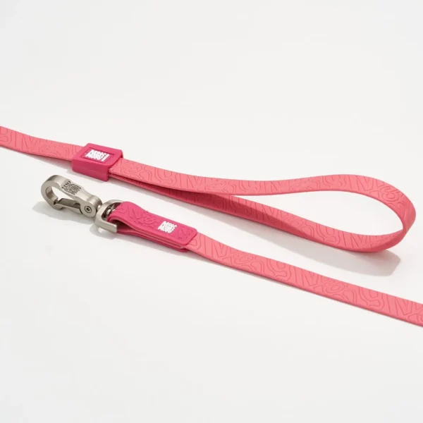 Max&Molly smycz/linka treningowa matrix 2.0 stone z rączką i stop markerem z TPU Rose - różowa 5 m