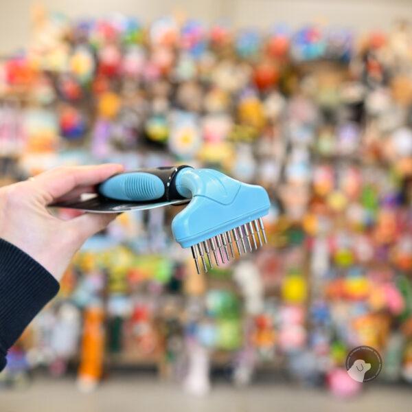 YARRO SZCZOTKA ZGRZEBŁO OBROTOWE JEDNORZĘDOWE 15x9x6,5cm