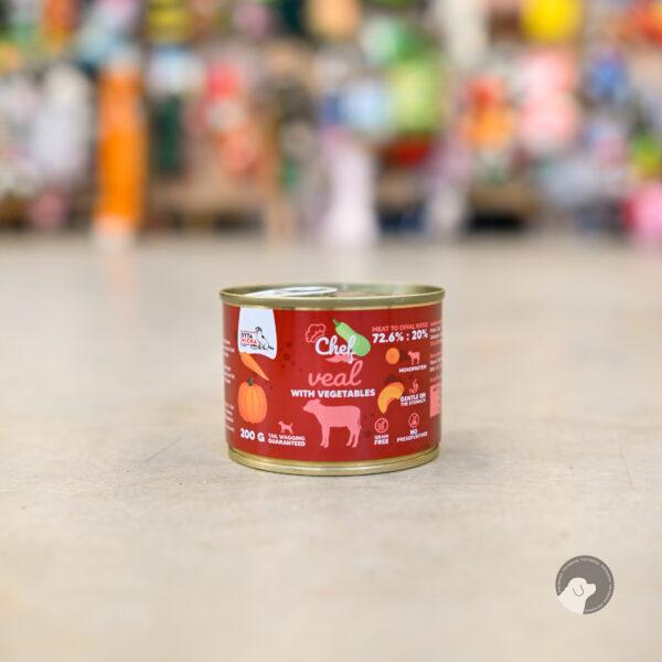 SYTA MICHA Karma Mokra CHEF Cielęcina z warzywami 200g