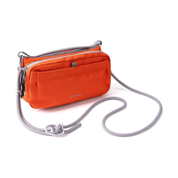 Mała torebka spacerowa na ramię Truelove City Break medium pomarańczowa