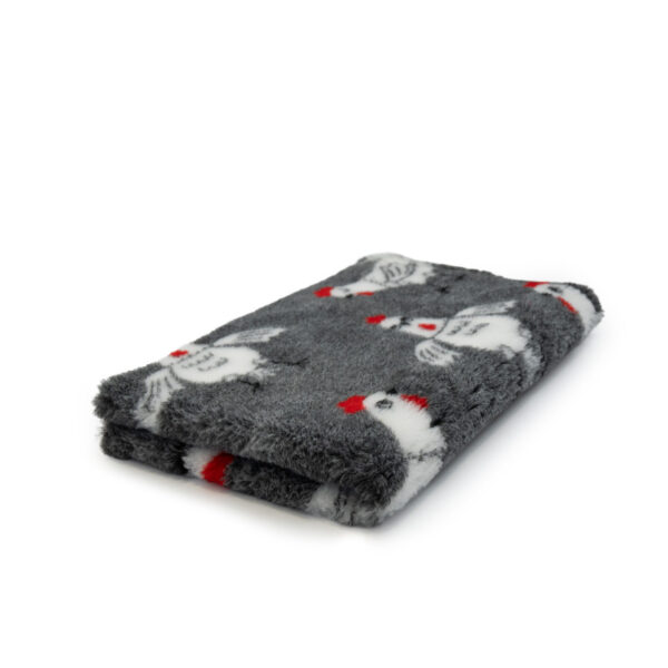 BUBA Legowisko antypoślizgowe DRY BED 28mm kury szare A281 100 x 75 cm