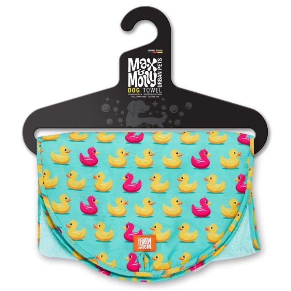 Max&Molly Duckling - ręcznik z miejscem na ręce opiekuna 90 x 35 cm