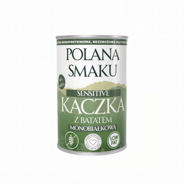 Polana Smaku - kaczka z batatami 400g karma mokra