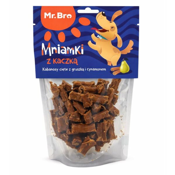 Mr. Bro Mniamki Przysmaki dla psa z Kaczki 80g - Air Dried