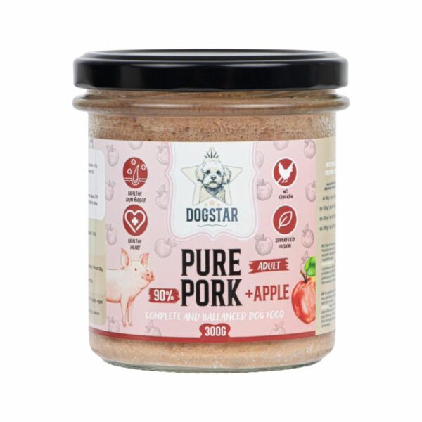 Dogstar karma mokra wieprzowina z jabłkiem 300 g