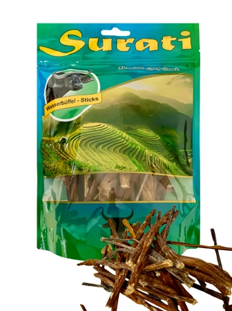 SURATI paluszki z jelita dla psa - Bawół Wodny 200 g