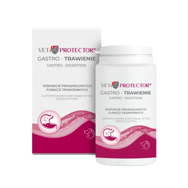 VET PROTECTOR GASTRO – TRAWIENIE – wsparcie trawienia u psów i kotów 150 g