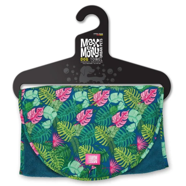 Max&Molly Tropical - ręcznik z miejscem na ręce opiekuna 90 x 35 cm