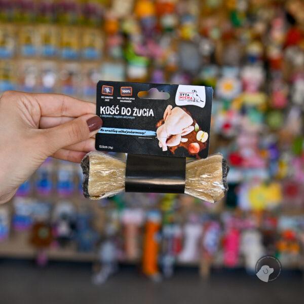 SYTA MICHA KOŚĆ FUNKCYJNA - Kość do żucia dla psa na wrażliwy układ pokarmowy 13,5 cm