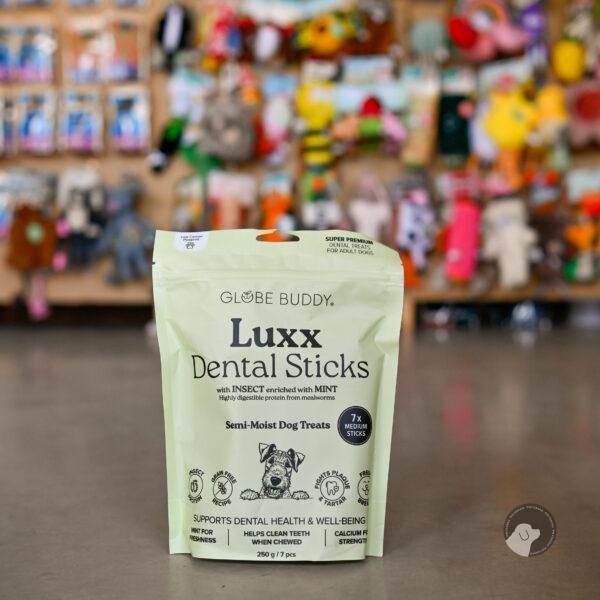 GLOBE BUDDY Luxx Dental Sticks - półwilgotne przekąski dla psów