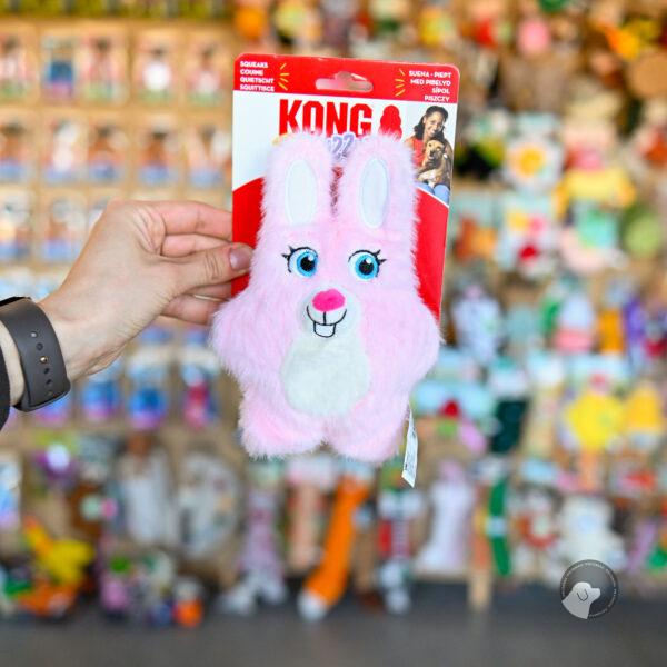 KONG ZABAWKA DLA PSA SNUZZLES Bunny - królik z piszczałką S