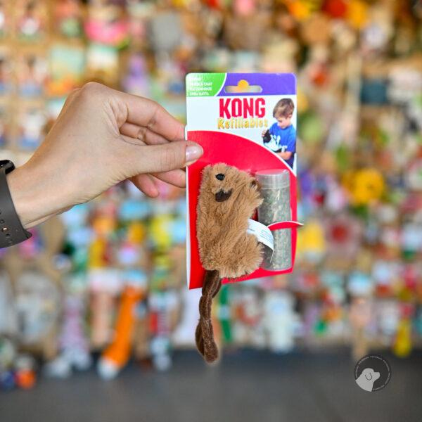 KONG REFILLABLES BEAVER - malutkie zwłoki bobra