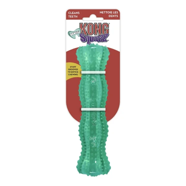 KONG Squeezz Dental Stick - gryzak gumowy z wypustkami