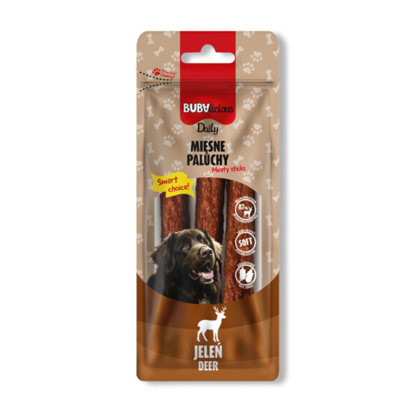 BUBAlicious miękkie paluchy 3szt / 90g JELEŃ 8634