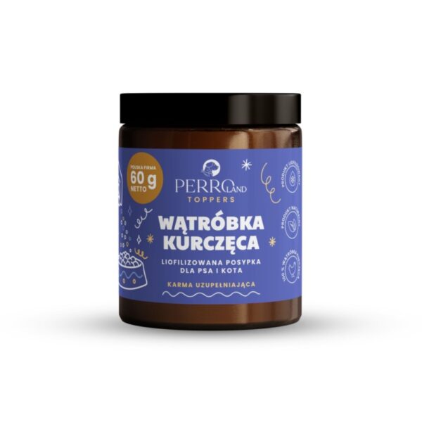PERROland TOPPERS - Wątróbka kurczęca liofilizowana posypka 60g