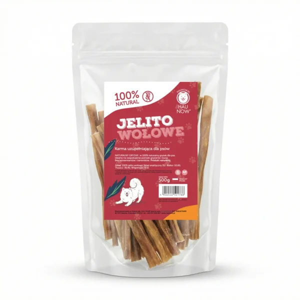 HAU NOW jelito wołowe suszone 500 g