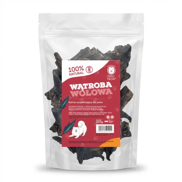 HAU NOW wątroba wołowa suszona 100 g