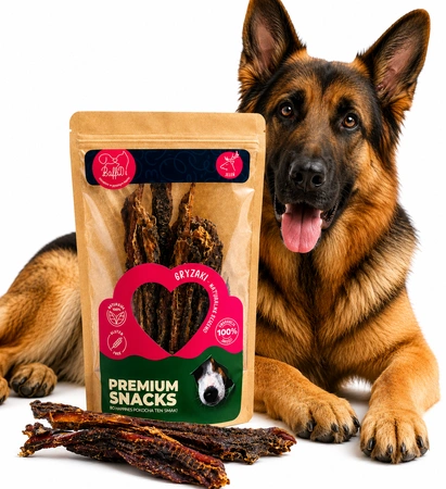 Naturalne ścięgno dla psa - jeleń 200g