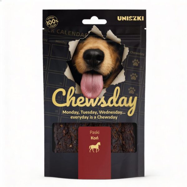 Uniszki Chewsday paski konina