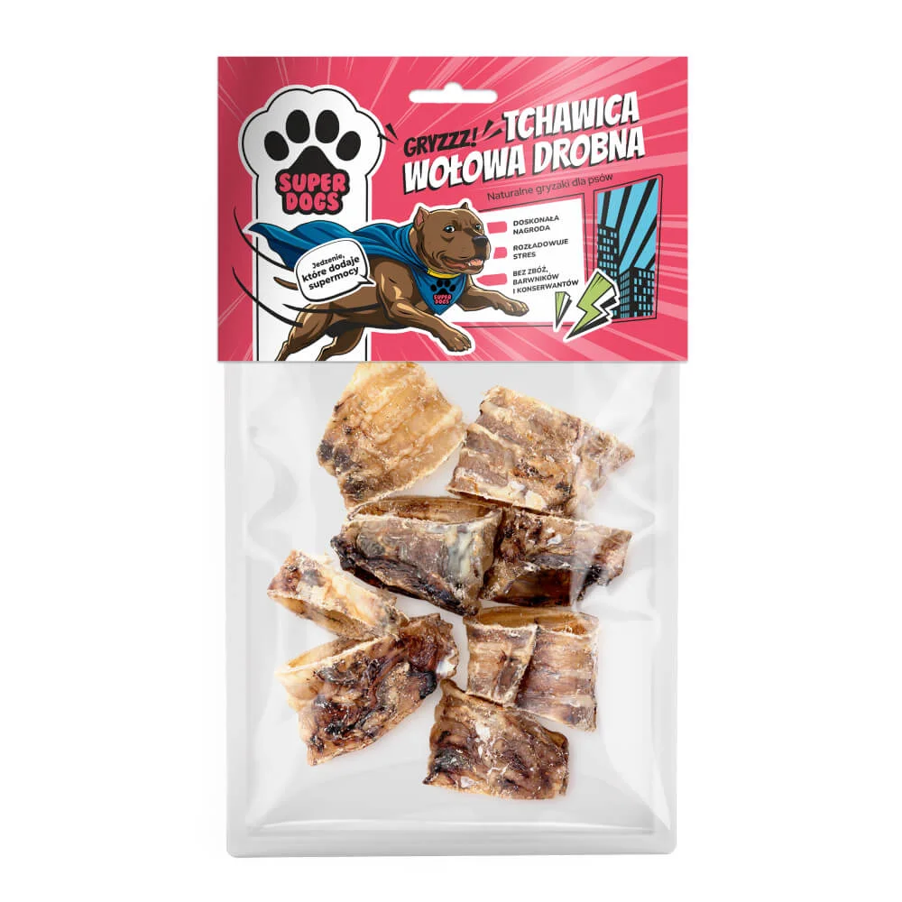 UNISZKI super dogs tchawica wołowa drobna 100 g