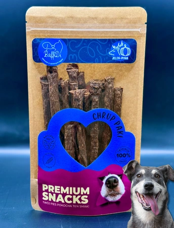 ChrupPaki dla psa - jeleń z dynią 100g SuperFood